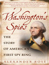 Cover image for Washington's Spies